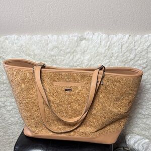 JEWell Tote Bag with Tan Trim